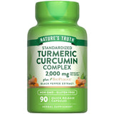 Nature's Truth Turmeric Curcumin Supplement front view