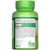 Nature's Truth Turmeric Curcumin Supplement on a wooden table