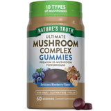 Nature's Truth Ultimate Mushroom Complex Vegan Gummies front view
