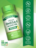 Nature's Truth Vegan Omega-3 Algae Oil 500mg capsules with packaging