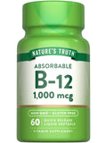 Nature's Truth Vitamin B-12 Quick Release Liquid Softgels front view