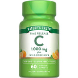 Nature's Truth Vitamin C 1000mg caplets front view