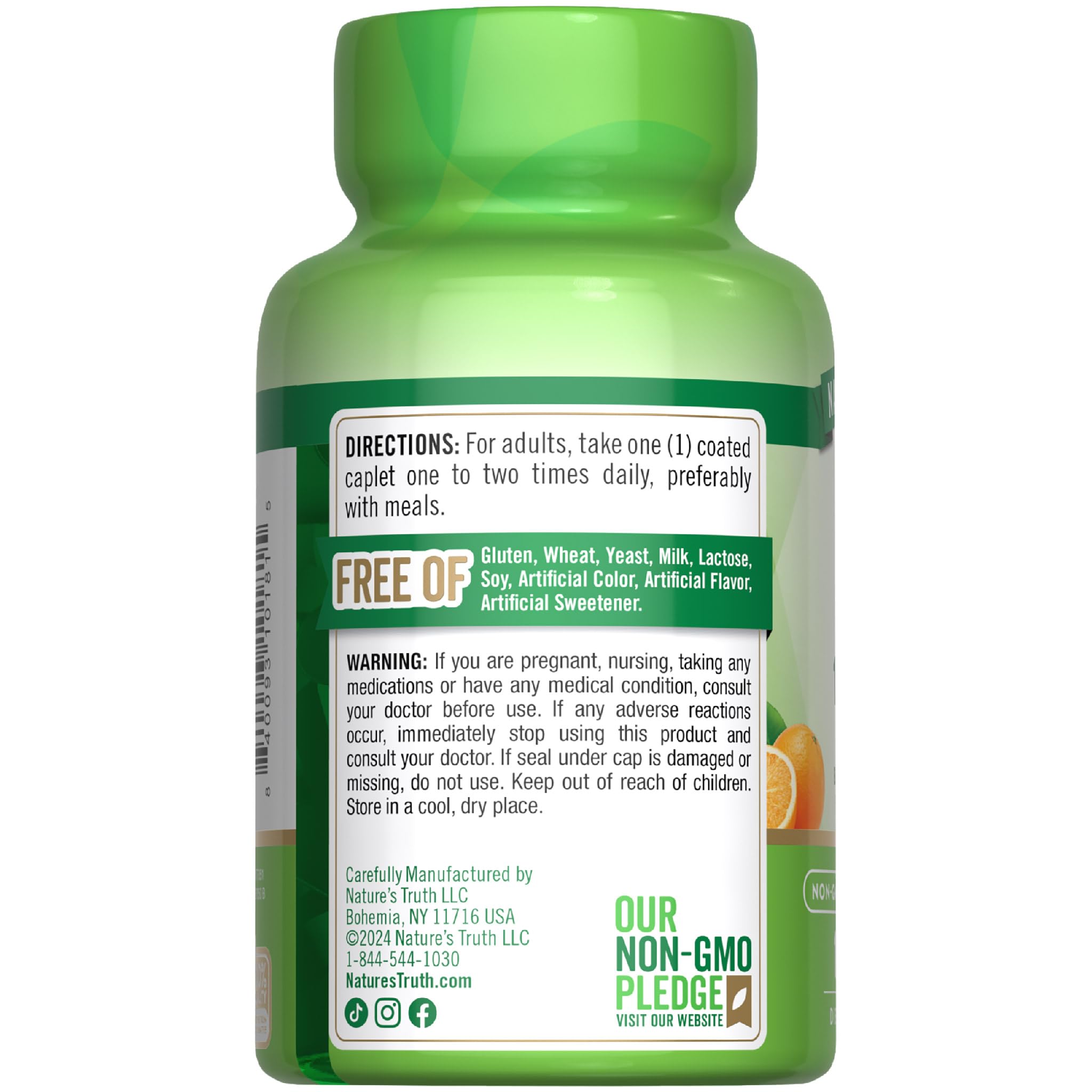 Nature's Truth Vitamin C 1000mg supplement lifestyle scene