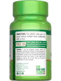 Nature's Truth Vitamin E softgel bottle with dosage information