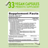 Nature's Truth Women's Raw Flora Probiotic 30 Capsules side view