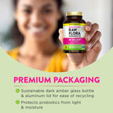 Nature's Truth Women's Raw Flora Probiotic 40 Billion CFU packaging details