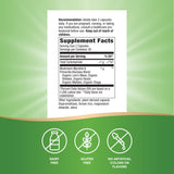 Nature's Way 5-Mushroom Blend capsules with mushrooms background
