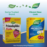 Nature's Way Acidophilus Kids Cherry Chewable Probiotic Tablets side view