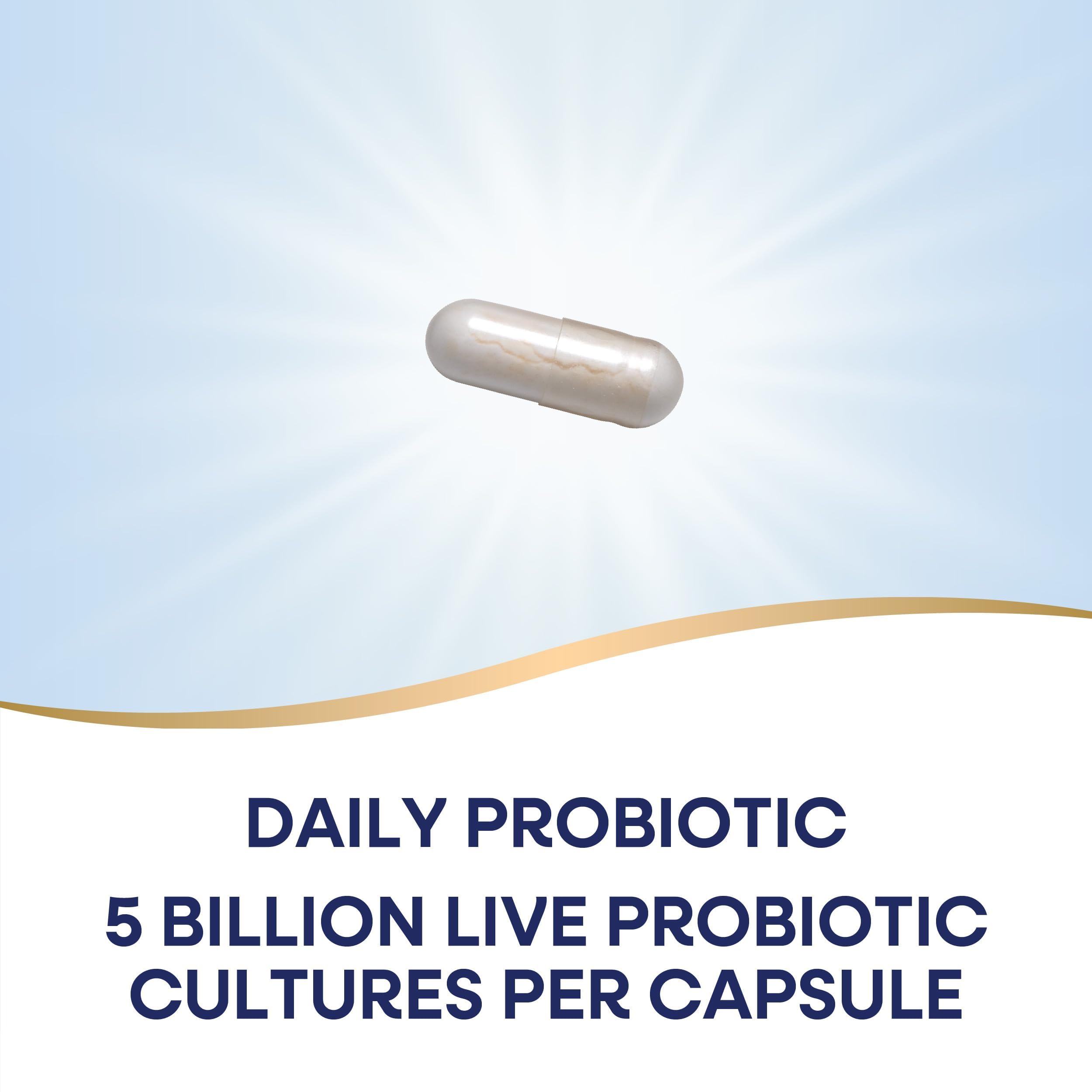 Nature's Way Acidophilus Probiotic Capsules with ingredients list