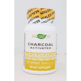 Nature's Way Activated Charcoal 100 Capsules front view