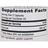 Nature's Way Activated Charcoal 100 Capsules ingredients list