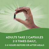 Nature's Way Activated Charcoal Capsules 560mg in lifestyle setting