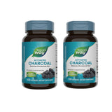 Nature's Way Activated Charcoal Capsules front view with packaging
