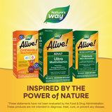 Nature's Way Alive! Adult Ultra Multivitamin in a hand