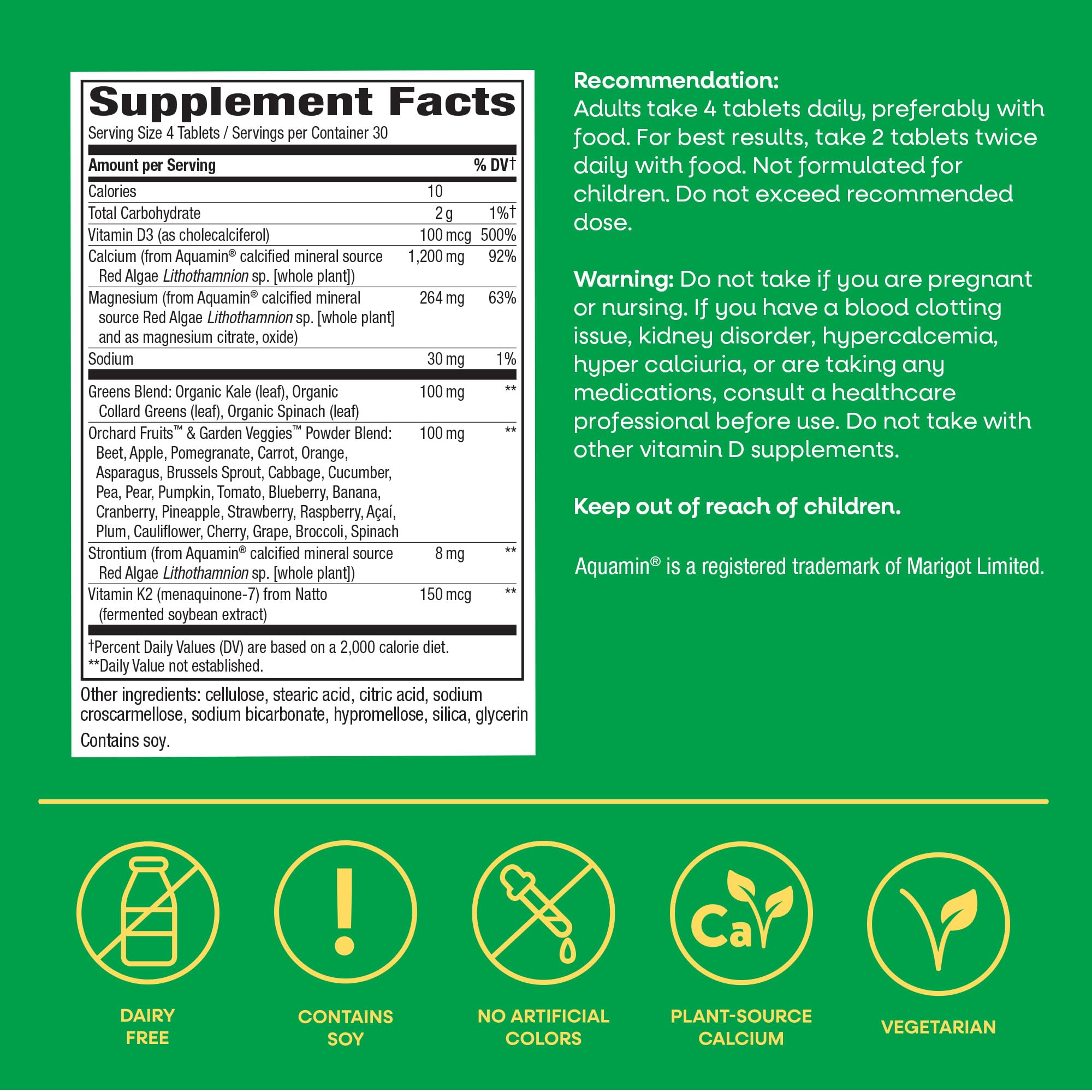 Nature's Way Alive! Calcium Bone Support 1200mg lifestyle shot