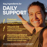 Nature's Way Alive! Calcium Gummies nutritional information