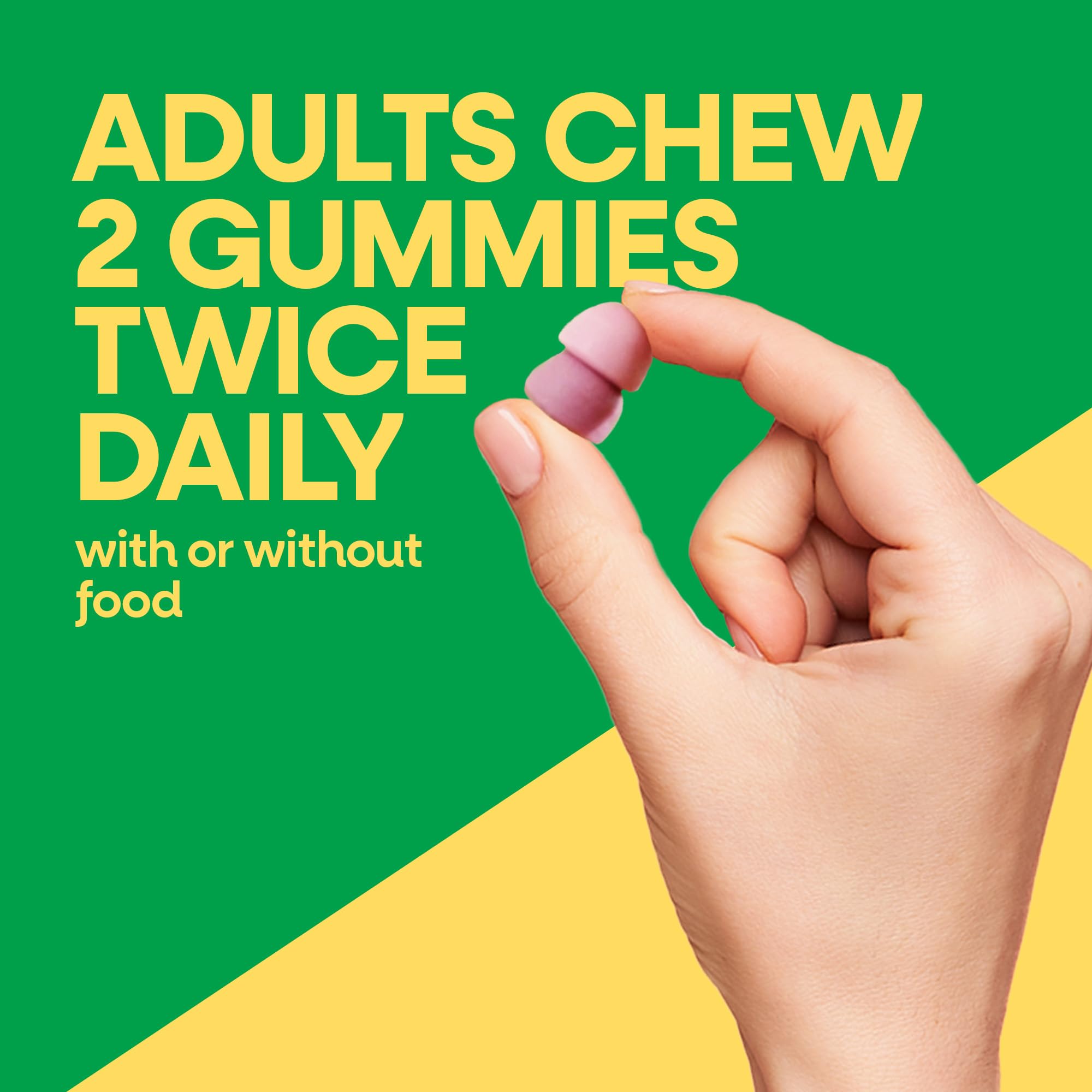 Nature's Way Alive! Calcium Gummies on a wooden table