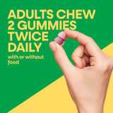 Nature's Way Alive! Calcium Gummies on a wooden table