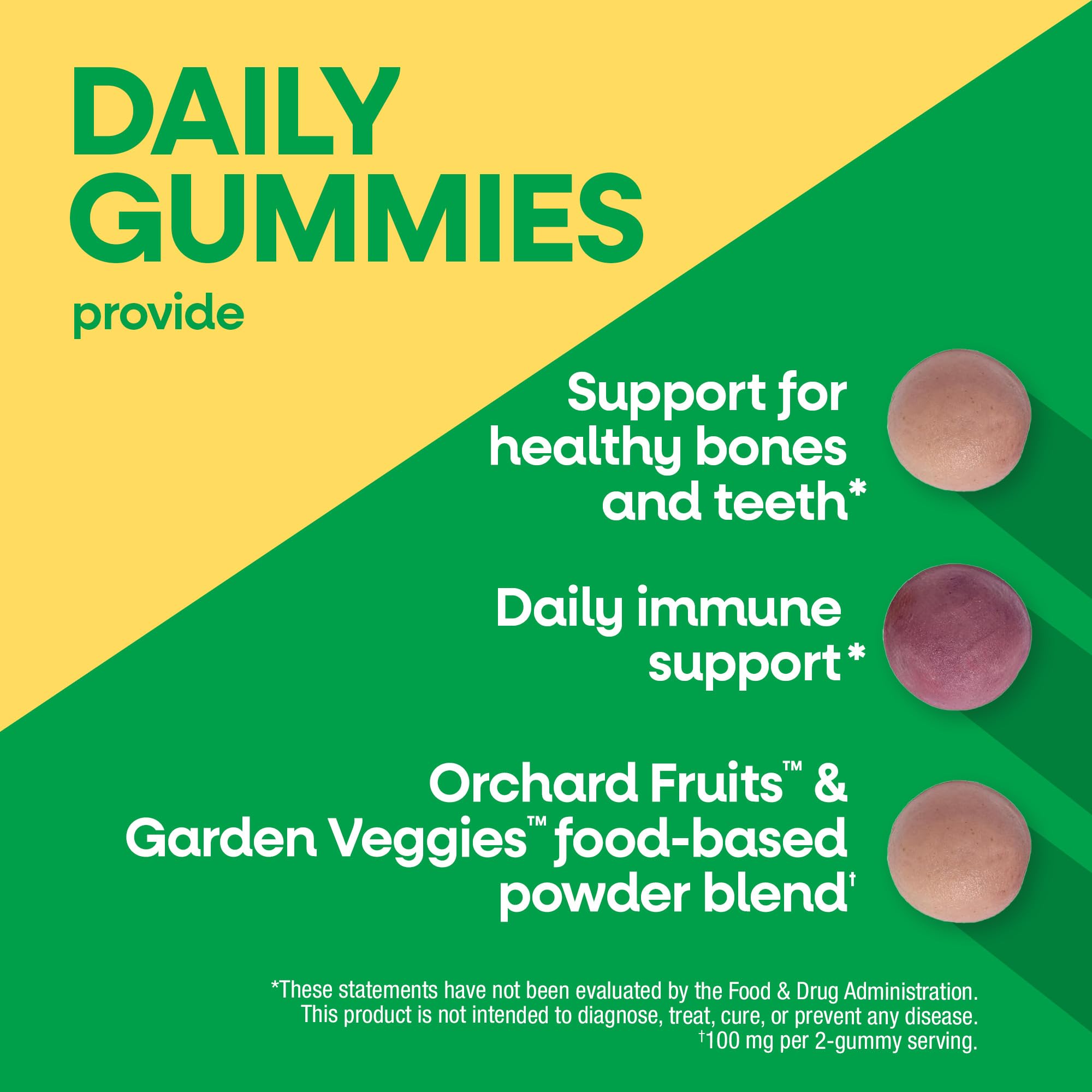 Nature's Way Alive! Calcium Gummies raspberry-lemonade flavour