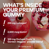 Nature's Way Alive! Hair, Skin & Nails Gummies with multivitamins