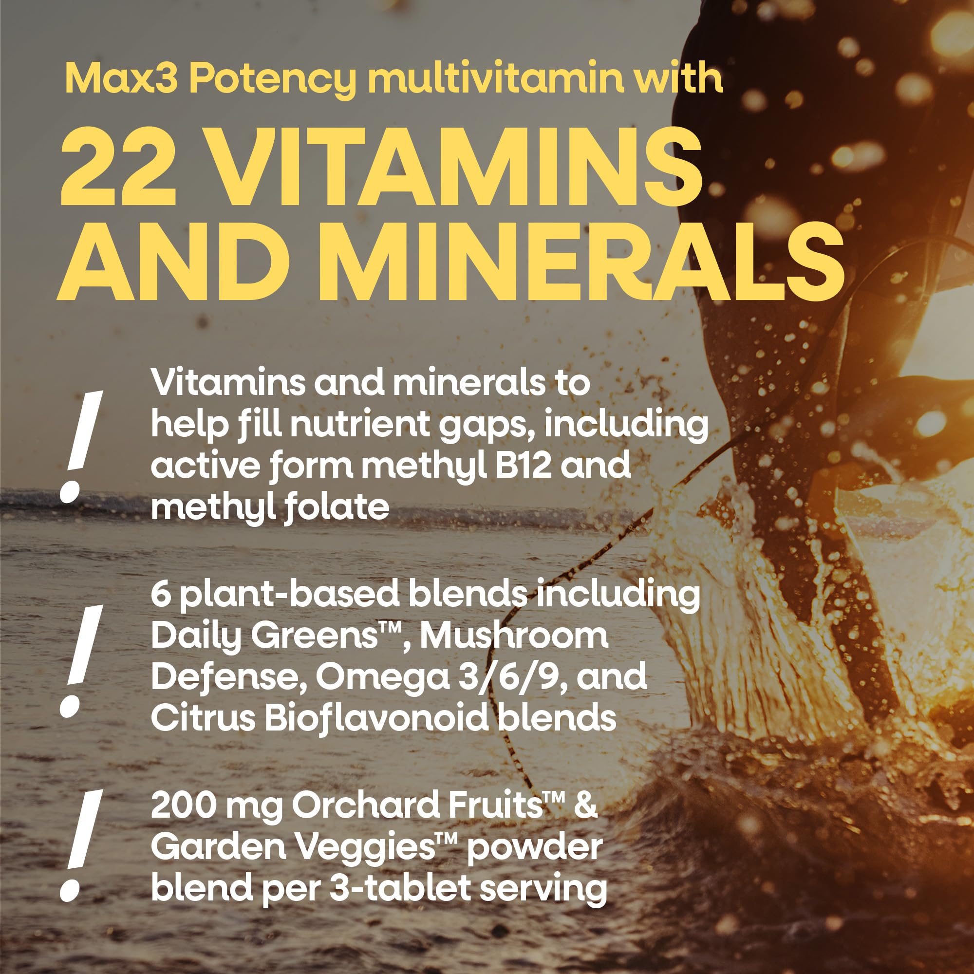 Nature's Way Alive! Max3 Potency Multivitamin tablets
