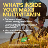Nature's Way Alive! Max3 Potency Multivitamin with fruits and vegetables
