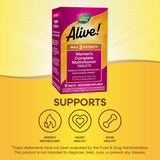 Nature's Way Alive! Max3 Potency Women's Complete Multivitamin with fruits and greens