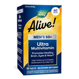 Nature's Way Alive! Men’s 50+ Ultra Multivitamin front view of packaging