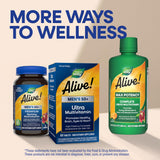 Nature's Way Alive! Men's 50+ Ultra Multivitamin in a wellness setting