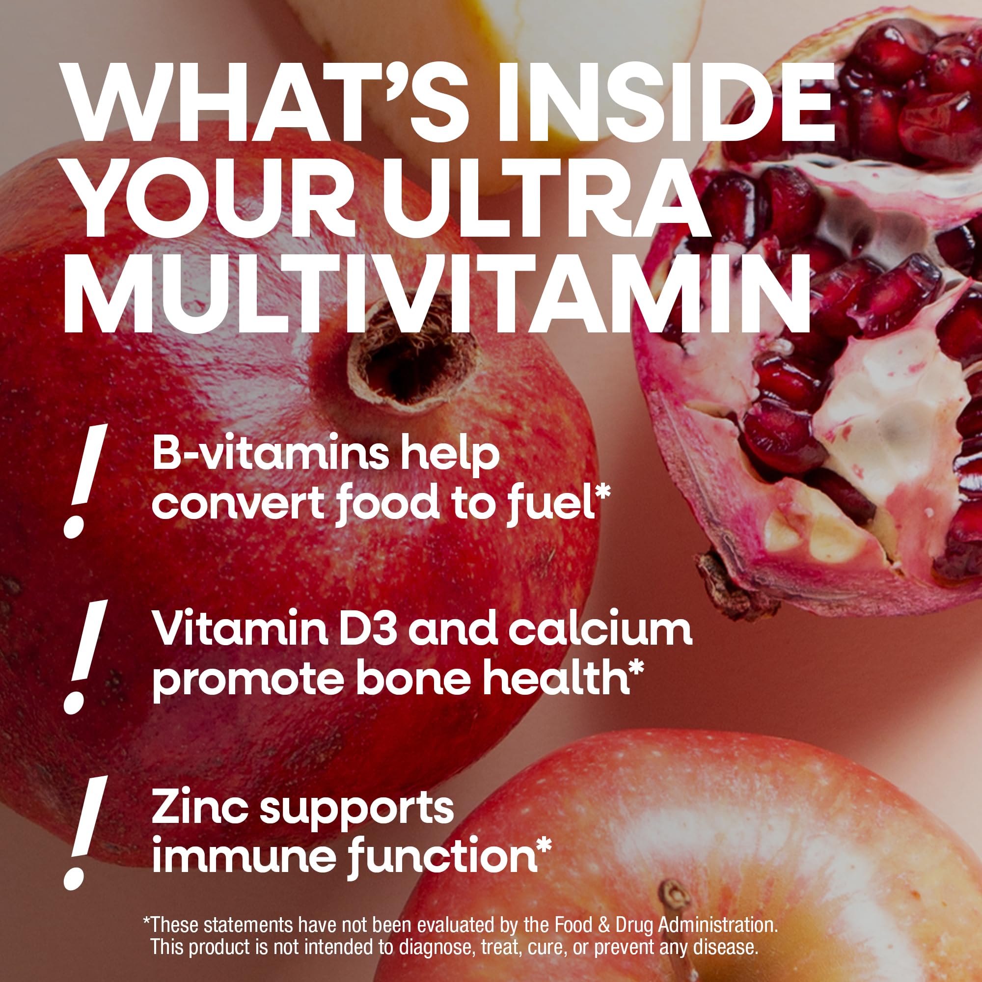 Nature's Way Alive! Once Daily Men's 50+ Ultra Multivitamin ingredients list