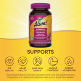 Nature's Way Alive! Premium Women's Gummy Multivitamins gummies in bowl