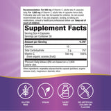 Nature's Way Alive! Vitamin C 500mg capsules on a wooden table