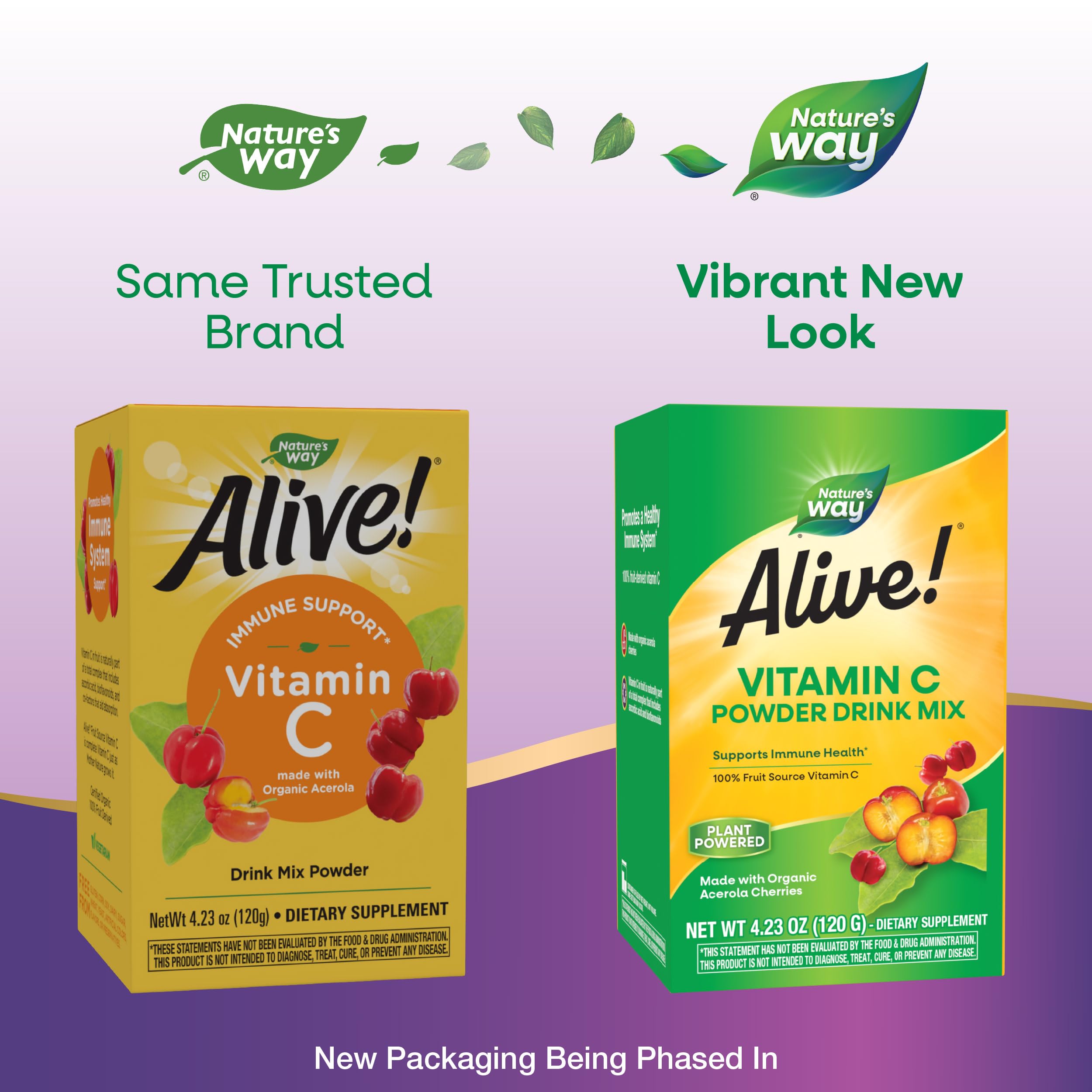 Nature's Way Alive! Vitamin C Powder Drink Mix packaging