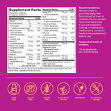 Nature's Way Alive! Women's Daily Gummy Multivitamin 60 Gummies on a wooden table