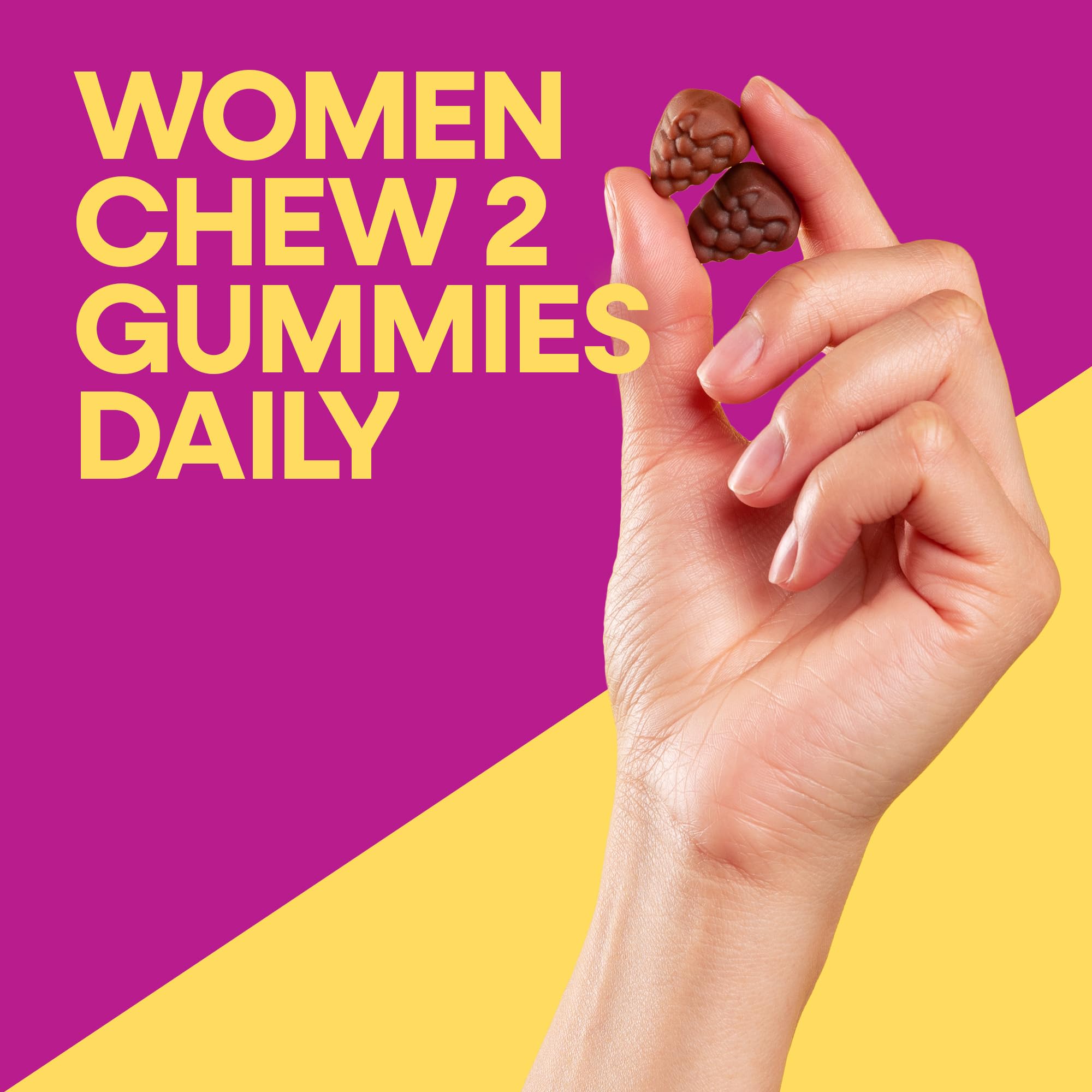 Nature's Way Alive! Women's Daily Gummy Multivitamin 60 Gummies with berries