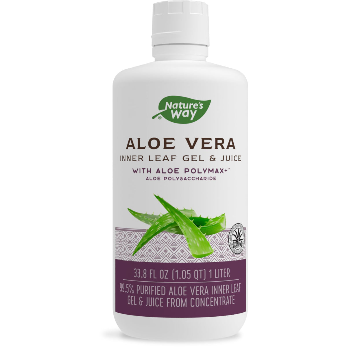 Nature's Way Aloe Vera Gel & Juice 1134g front view