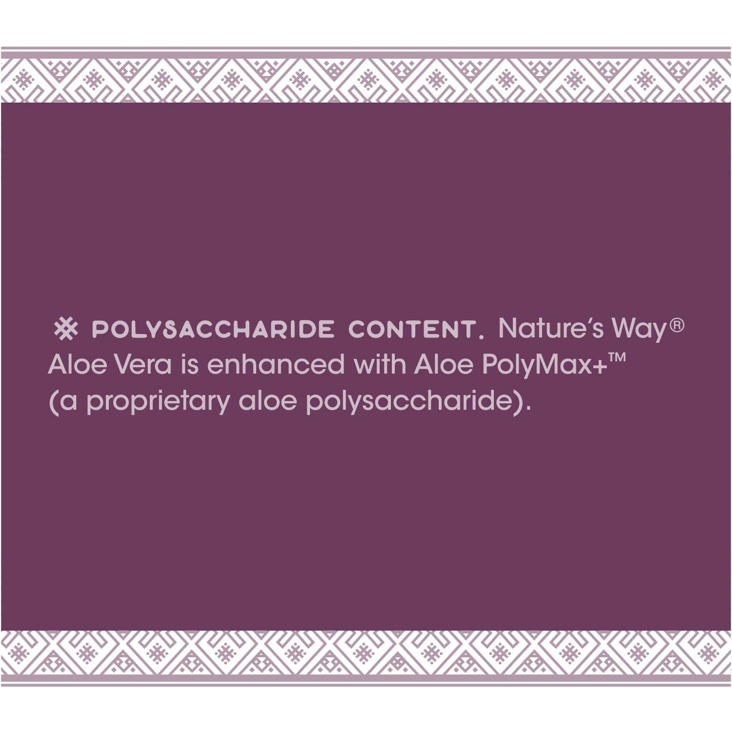 Nature's Way Aloe Vera Gel & Juice packaging details