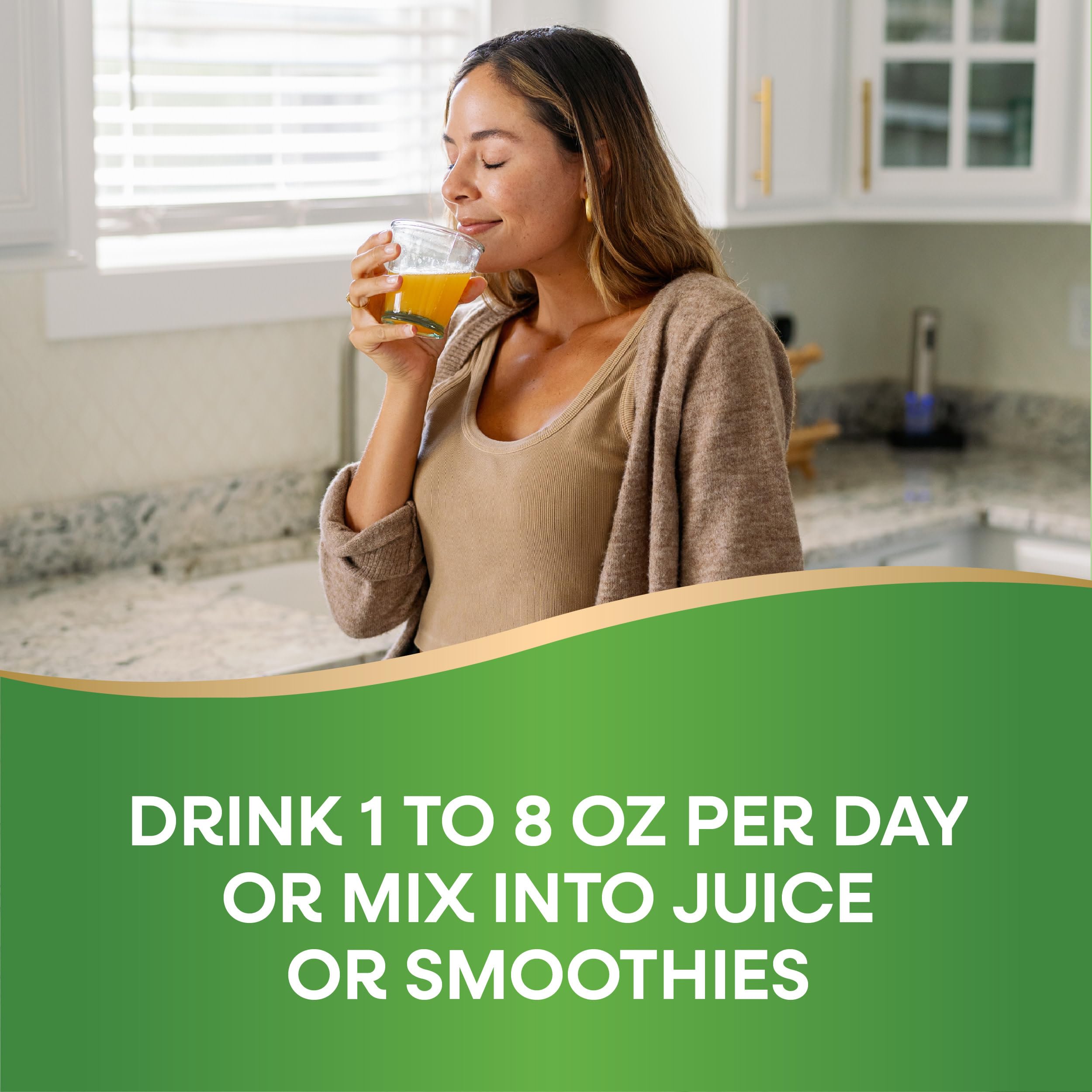 Nature's Way Aloe Vera Gel & Juice with fresh aloe leaves