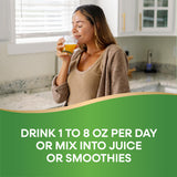 Nature's Way Aloe Vera Gel & Juice with fresh aloe leaves