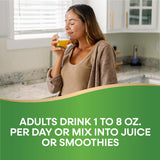 Nature's Way Aloe Vera Leaf Juice with smoothie ingredients