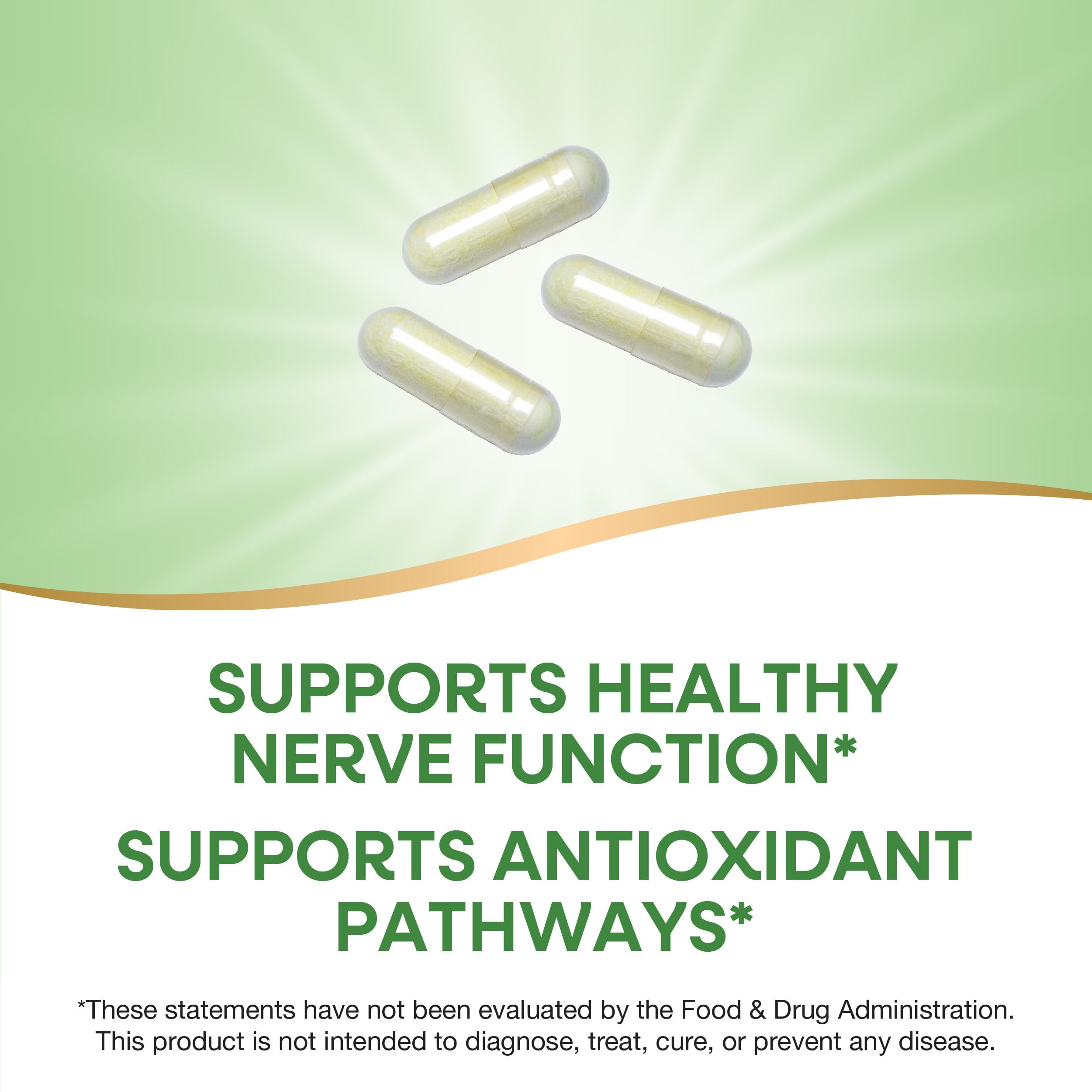 Nature's Way Alpha Lipoic Acid 600mg 90 Capsules packaging
