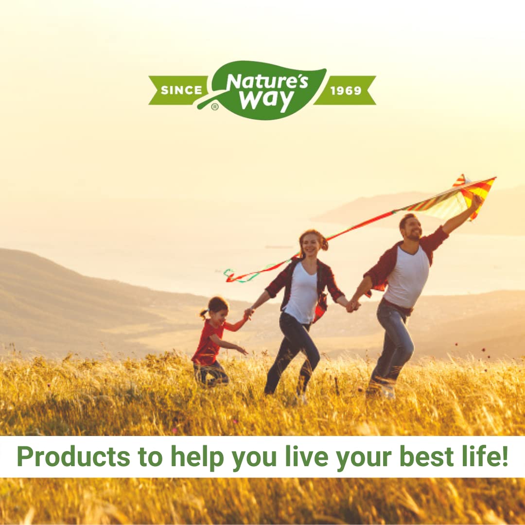 Nature's Way Ashwagandha 60 Vcaps with measuring spoon