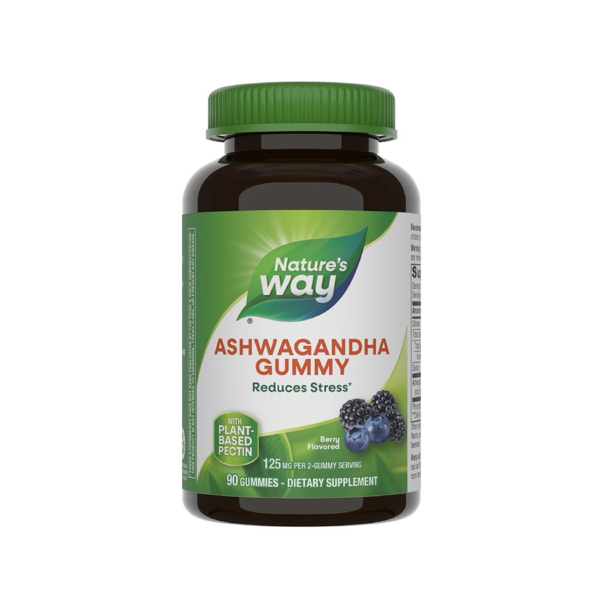 Nature's Way Ashwagandha Gummies front view packaging