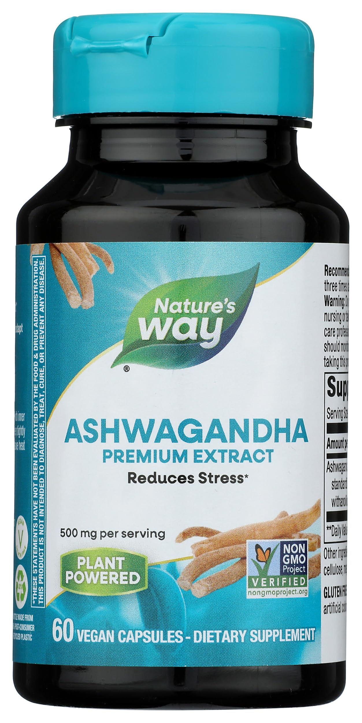 Nature's Way Ashwagandha Root Extract 45g front view
