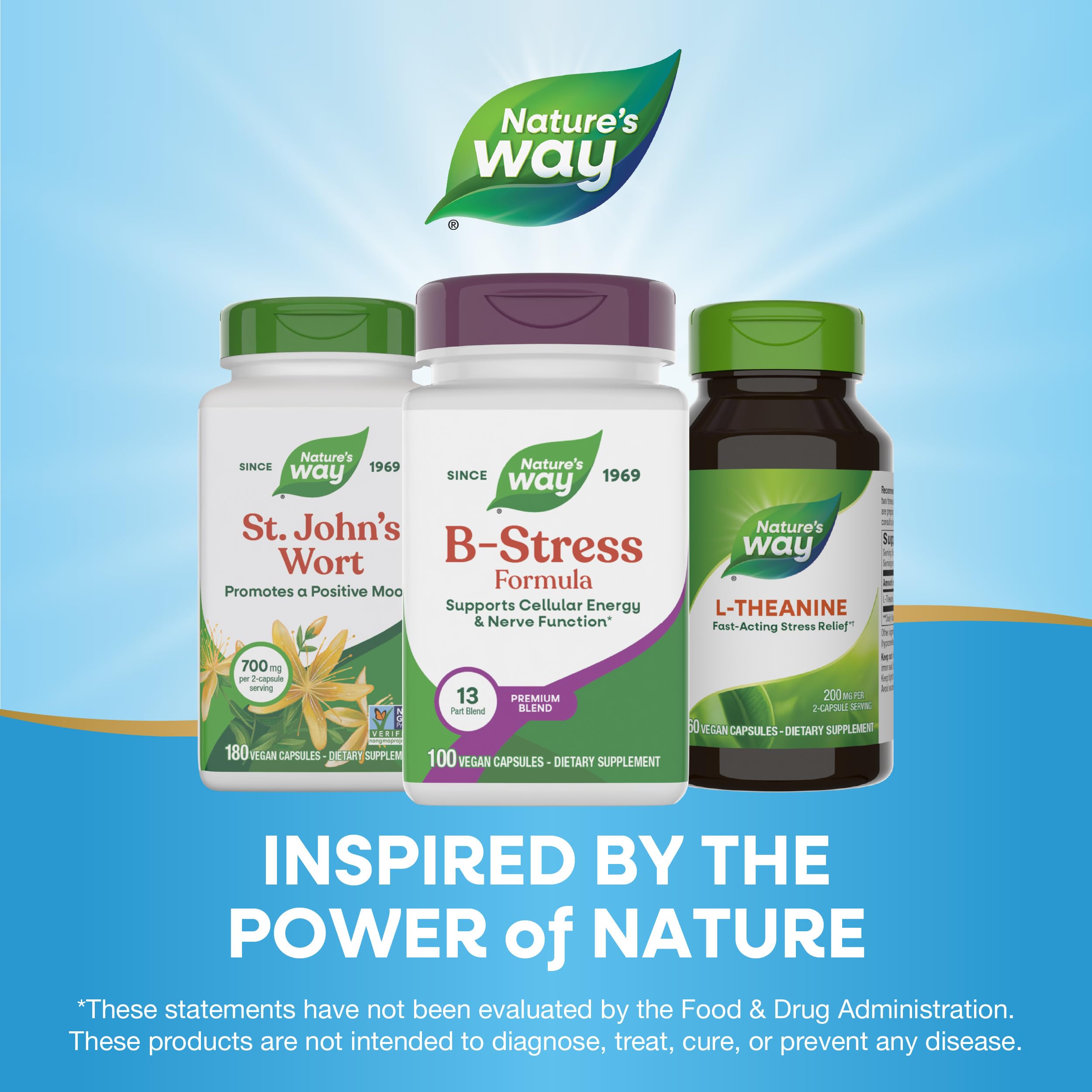 Nature's Way B-Stress Formula 136g packaging details