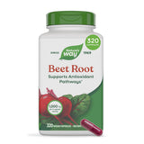 Nature's Way Beet Root Capsules 1000mg front view