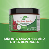 Nature's Way Beet Root Powder 209g mixed in smoothie