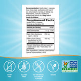 Nature's Way Bilberry Extract in a hand with natural background