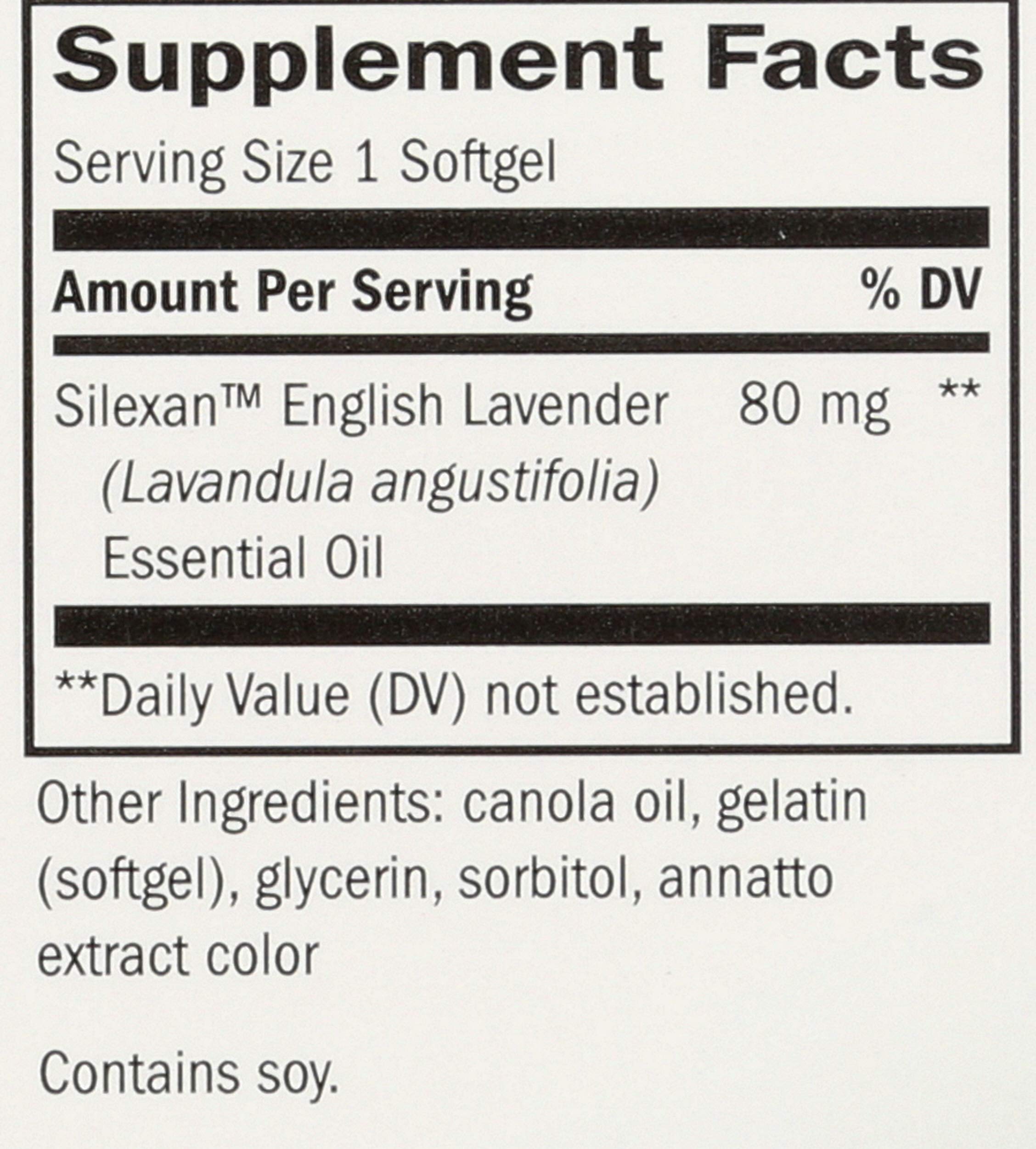 Nature's Way Blended Vitamin & Mineral Supplements back view with ingredient list