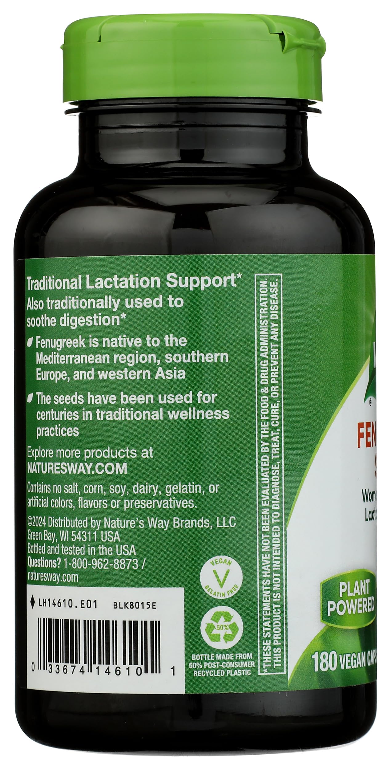Nature's Way Blended Vitamin & Mineral Supplements on a wooden table